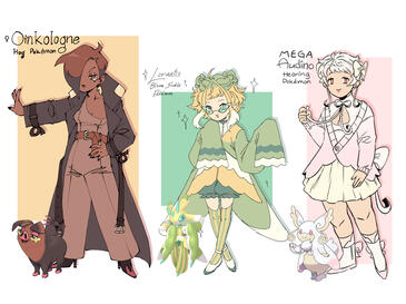 Pokemon Gijinkas